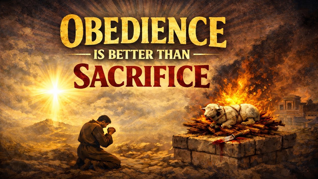 Obedience is better than Sacrifice