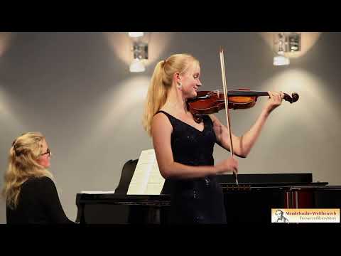 Annika Kaufmann, Geige, Pablo de Sarasate, Zigeunerweisen op.20