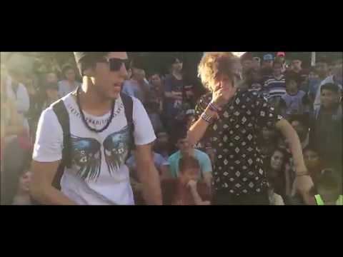 NIÑO REACCIONANDO A SU PRIMER BATALLA DE RAP!!! - RAZER Y PEKE