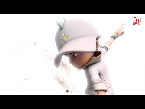 Boboiboy Light(Cahaya) & Solar vs Captain Vargoba OST | Boboiboy Galaxy EP24