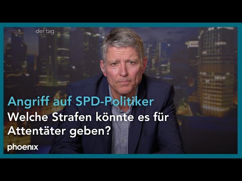 Prof. Matthias Jahn (Rechtswissenschaftler) u.a. zum Attentat auf SPD-Politiker in Dresden, 07.05.24