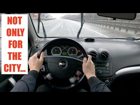 Chevrolet Aveo 2009 1.4 Petrol 101HP | 4K POV | TEST DRIVE | 0-100 | WET CONDITIONS
