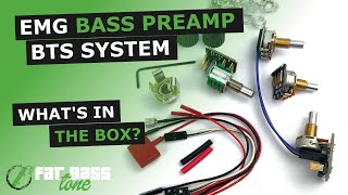 Video thumbnail for EMG BTS System 2 Band Bass Preamp: What’s In The Box (A Close-Up Look) by Fat Bass Tone