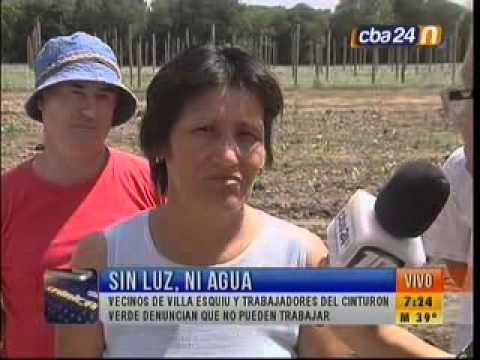 Cortes de suministro de agua - Complicaciones en el Cinturón Verde