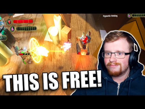 FREE New ToyBox Rogue-lite 1v1?! Yes Please Sir! | Attic Panic
