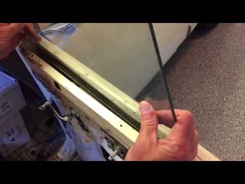 Jag MK2 window and frame install