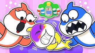 Baby Shark Song It&#39;s Medicine, Not Candy | Kid Songs | The Baby Shark Lala