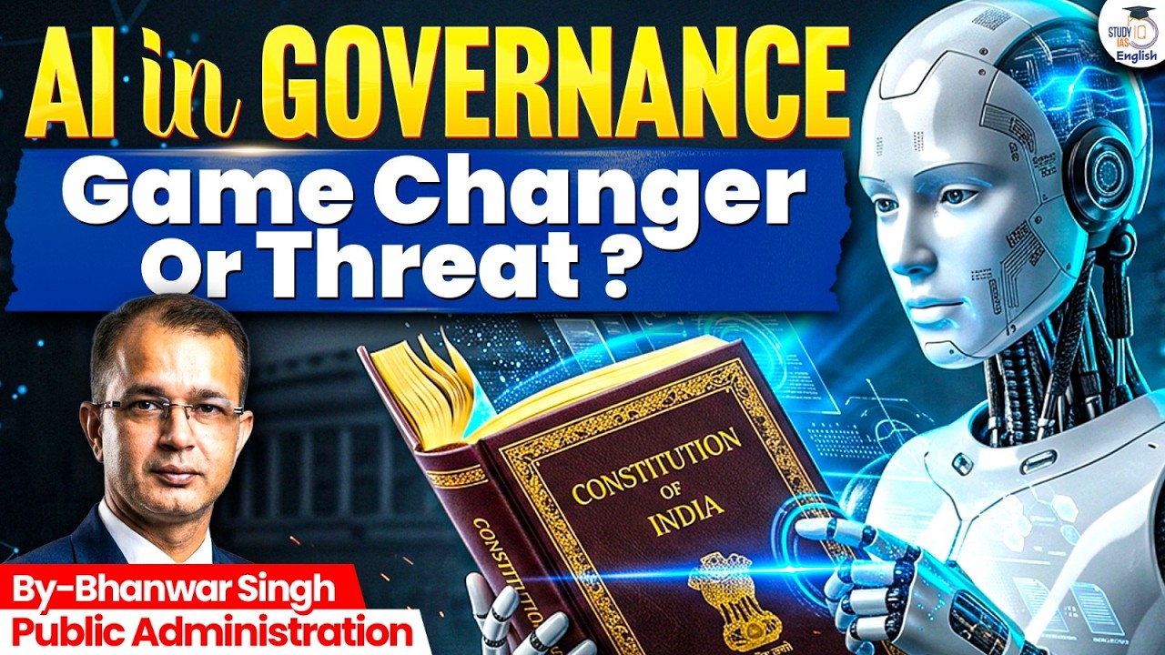 AI in Governance: Game Changer or Threat? | UPSC Governance & AI Explained | By Bhanwar Sir