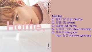 [Full Album] KANGTA – ‘Home’ Chapter 1 (1st Mini Album)