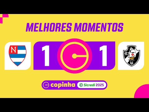 Gols e lances de Nacional - SP x Vasco da Gama