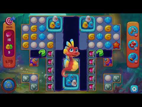 🎯 Fishdom 6965 Challenge Level - 19 moves + 💥💥🧨💣