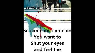 Chemicals Collide By Boys Like Girls (Lyric Video)