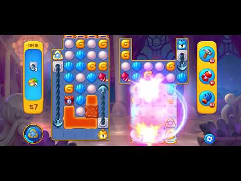 Fishdom level 10419 no boosters フィッシュダム ノーマル