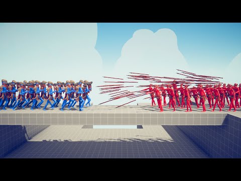 50x MELEE vs 50x RANGED TOURNAMENT | TABS - Totally Accurate Battle Simulator