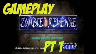 Dreamcast - Zombie Revenge Gameplay Pt 1 HD