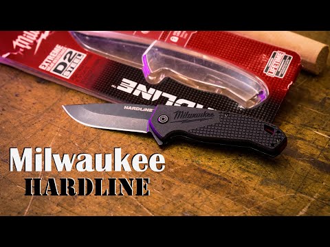 Нож MILWAUKEE HARDLINE 75 мм выкидной с гладким лезвием 48221994 Нож MILWAUKEE HARDLINE 75 мм выкидной с гладким лезвием 48221994