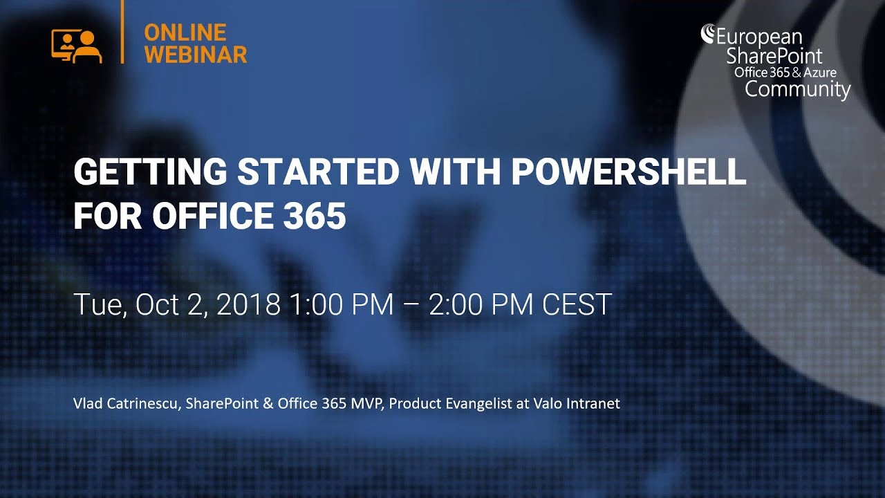 Getting Started with PowerShell for Office 365