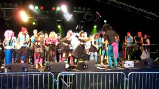Dub Slave - Carnival Collective Live @ Blazing Saddles Stage, Glastonbury Sunday 27/06/2011