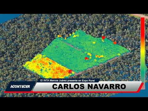 Inta Marcos Juárez estuvo en La Rural en el marco de la capacitacón en el uso de drones