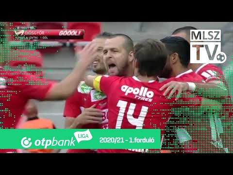 Iszlai Bence gólja a DVTK – Mezőkövesd Zsóry FC mérkőzésen