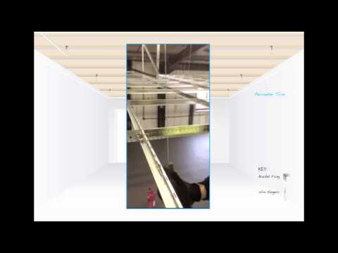 How to Install Main Runners into a Suspended Ceiling | Ceiling Tiles UK