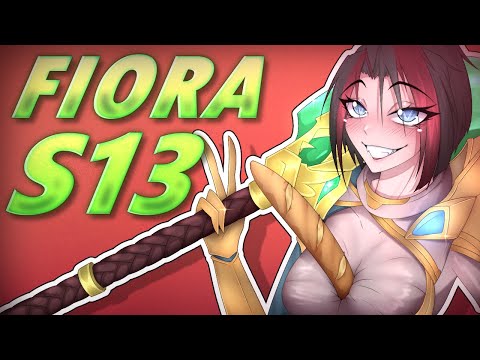 NEW SEASON 13 FIORA DOES MORE TRUE DAMAGE THAN CAMILLE?!?