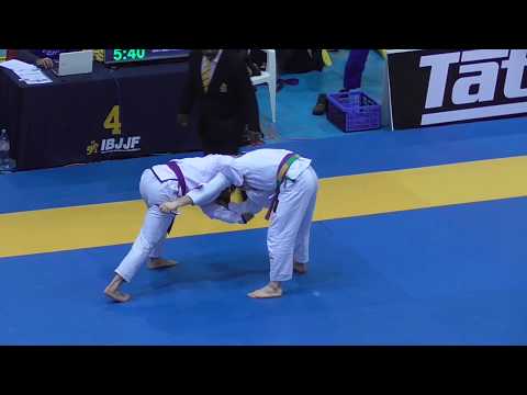 Nicolas Werner vs Nikodem Janik - IBJJF European Open 2019 - Purple Adult - Light