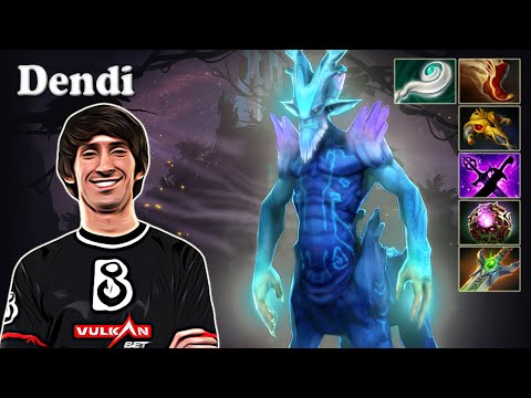 Dendi - Leshrac Midlane with Ceb Sand King | Dota 2 7.29c Gameplay