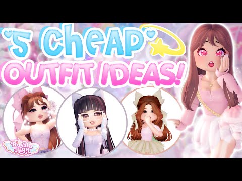 5 ????CHEAP & AFFORDABLE???? OUTFIT IDEAS FOR YOU!! ????|| Royale High ||????