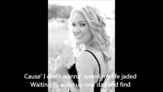 Carrie Underwood - Wasted with Lyrics