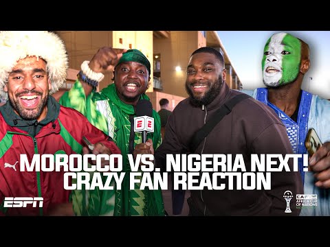 ‘MOROCWHO?!’ Nigeria fans and Morocco fans go at it! 🇲🇦😤🇳🇬REACTION | AFCON 2025