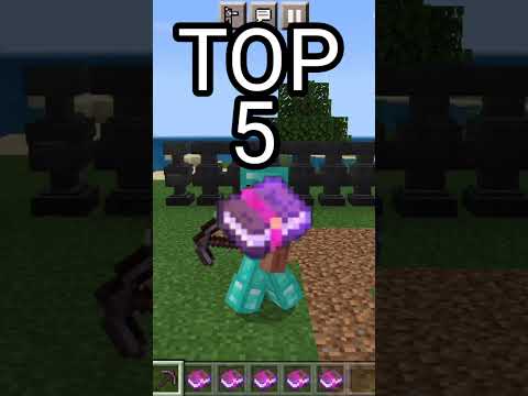 TOP 5 OVERPOWERED ENCHANTMENT FOR YOUR PICKAXE IN MINECRAFT
