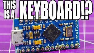 How To Turn An Arduino Into A USB Keyboard Or Mouse! | ATMega32U4