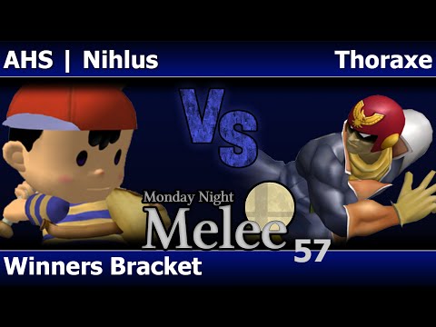 MNM 57 Melee - AHS | Nihlus (Ness) vs Thoraxe (C Falcon) - Winners Bracket