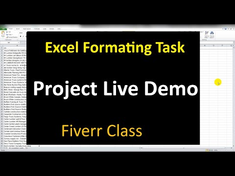 Virtual Assistant Data Entry work demo for beginners on Fiverr | Upwork with practice file