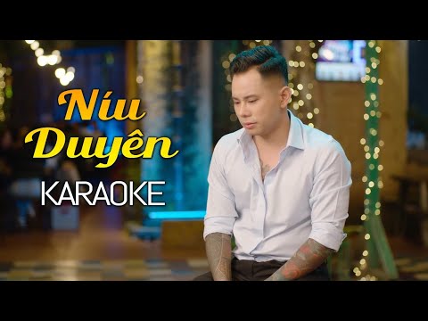 Níu Duyên - Lê Bảo Bình - Karaoke Hạ Tone
