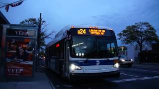 MTA New York City Bus 2011 New Flyer XD40 Xcelsior 4844 On The Q24 @ Atlantic & Pennsylvania Aves