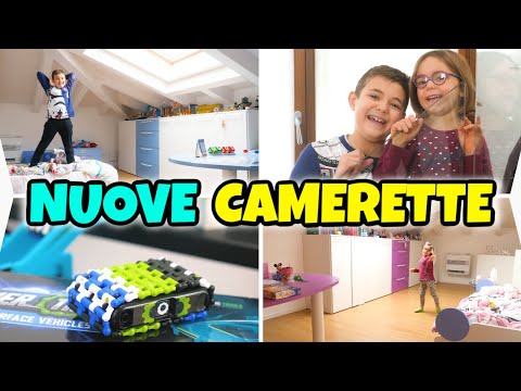 SVELIAMO le NUOVE CAMERETTE di MATILDE e NICOLÒ: Saliamo le Scale GBR Giocando