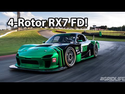 4 Rotor Widebody RX7 FD! Time Attack Rivals #2