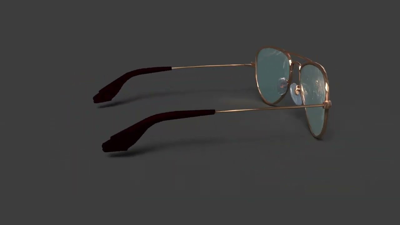 ChineseSun Glasses 3D Model