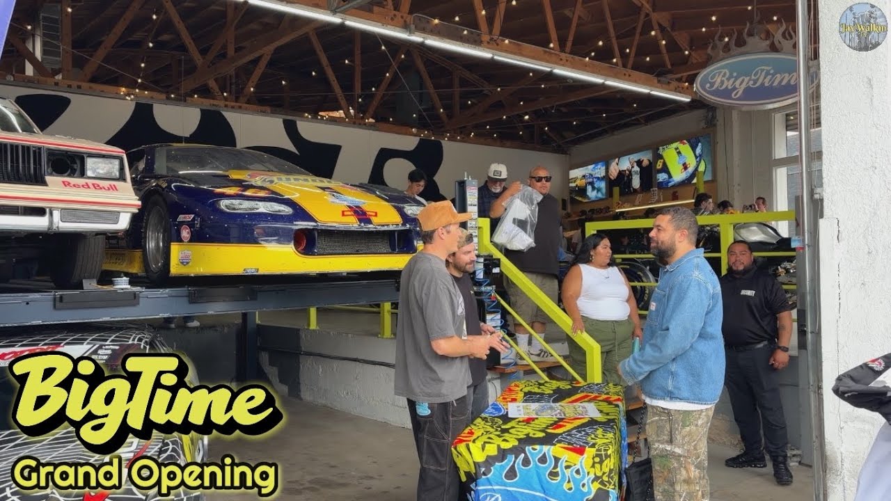 🏍️Biker Told Me to Shut My Camera Off 😳/BigTime Grand Opening 🎊| Los Angeles, California 🇺🇸