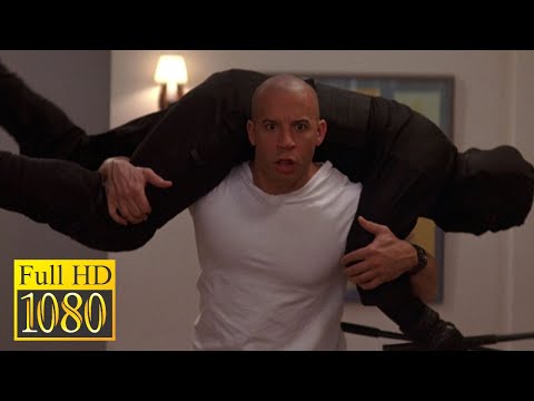 Vin Diesel as a babysitter fights with mercenaries in the house / The Pacifier (2005)