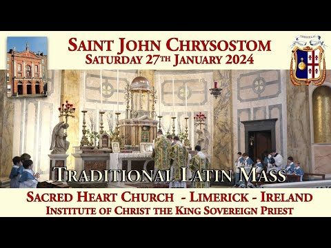 Saturday 27th January 2024: Saint John Chrysostom