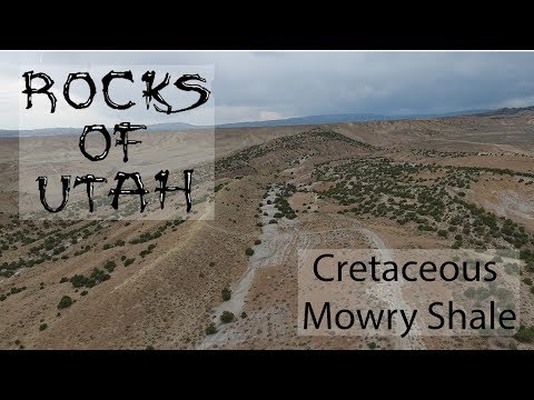 Cretaceous Mowry Shale - The Rocks of Utah