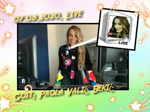 Marinna i Gosti Live S1- Gost: Paola Valić Bekić 07.08.2020.