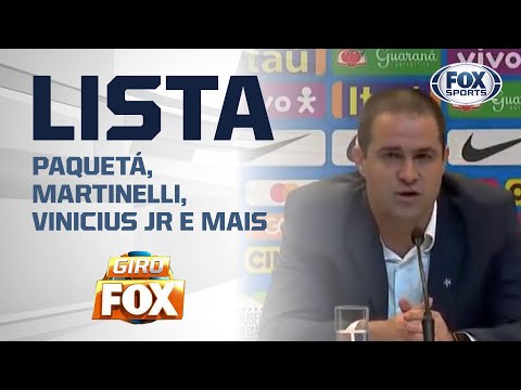 PAQUETÁ, MARTINELLI, VINICIUS JR E MAIS; Confira a lista completa da Seleção Olímpica para amistosos