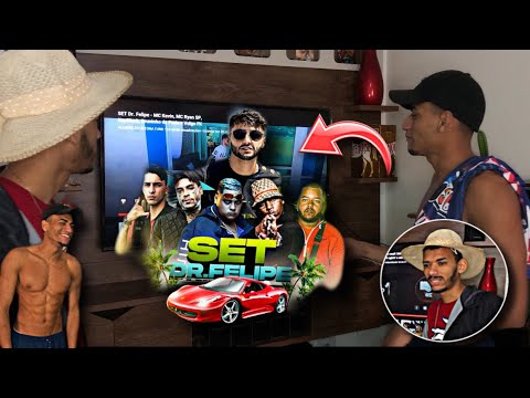 (REACT)  FODA 🔥 (REACT) SET DR. FELIPE - (MC KEVIN, MC RYAN SP, KAYBLACK, BRUNINHO DA PRAIA E VULGO
