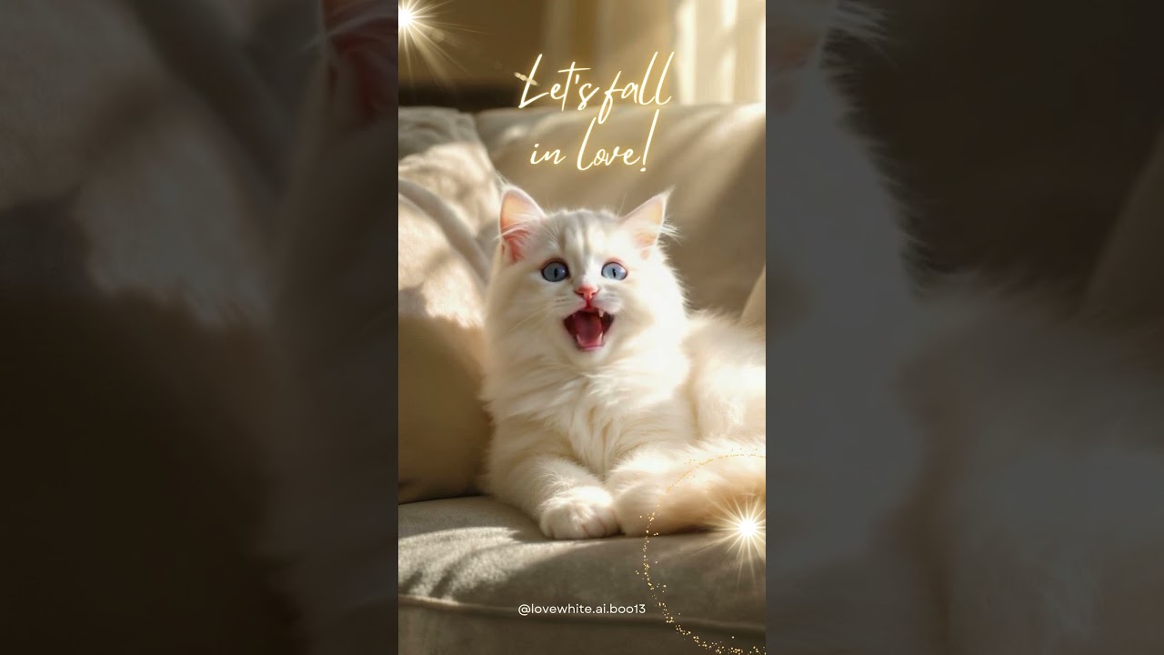 😹I Feel Like Falling in Love Today | Whispering Cat