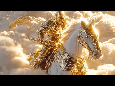 Heaven’s Golden Guardian 🛡️ The Divine Angelic Warrior in Golden Armor Defends the Sacred
