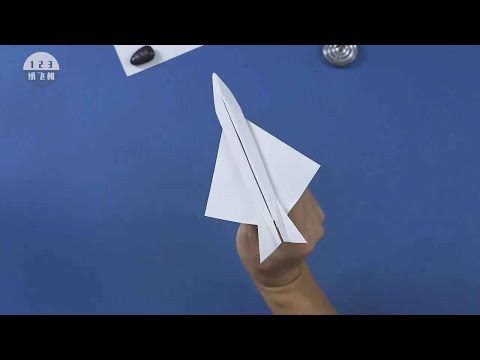 You Can Always Trust Sukhoi's Aerodynamic Design! Su 75 Simulated Paper Airplane！